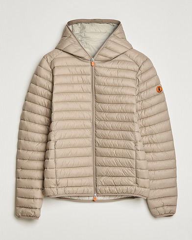 Herre | Save The Duck | Save The Duck | Duffy Lightweight Padded Hood Jacket Dune Beige