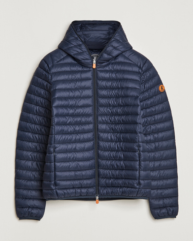 Herre | Save The Duck | Save The Duck | Duffy Lightweight Padded Hood Jacket Blue Black