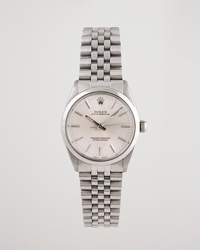 Herre |  | Rolex Pre-Owned | Oyster Perpetual 1002 Steel Silver
