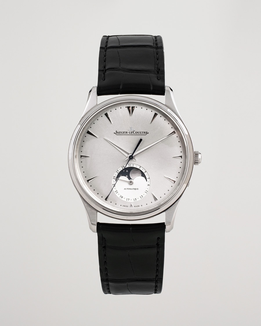 Brukt | | Jaeger-LeCoultre Pre-Owned | Master Ultra Thin Moon39 176.8.64S Steel Silver