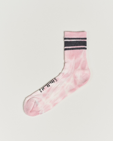 Herre | Satisfy | Satisfy | Merino Tube Socks  Rock Salt Tie Dye