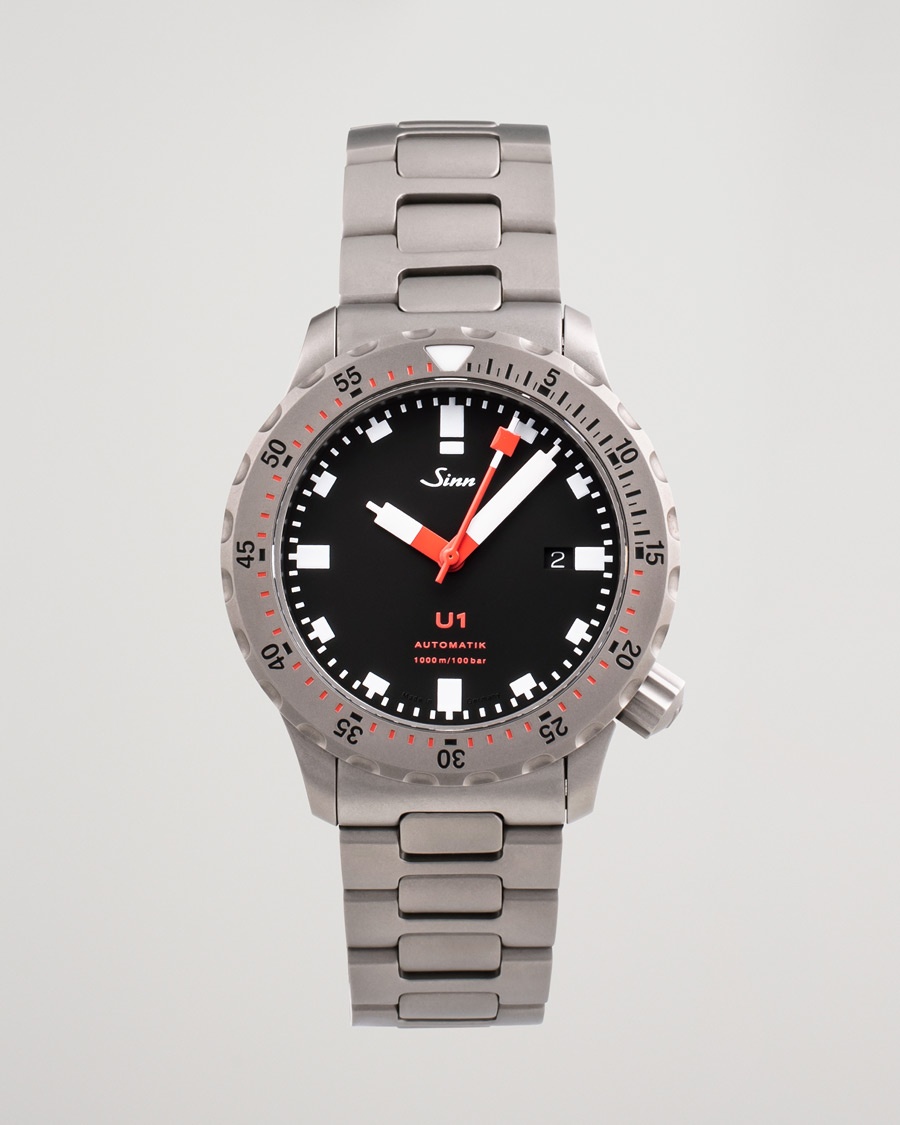 Brukt | | Sinn Pre-Owned | Diving U1 1010.010 Steel Black