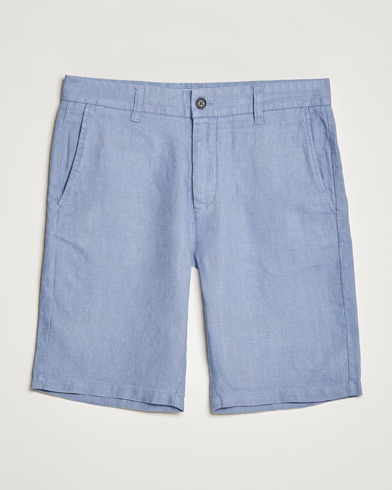Herre | NN07 | NN07 | Crown Linen Shorts Dust Blue