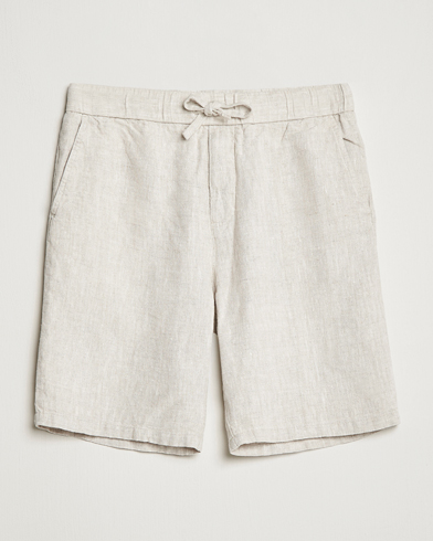 Herre | Shorts | NN07 | Keith Drawstring Linen Shorts Oat