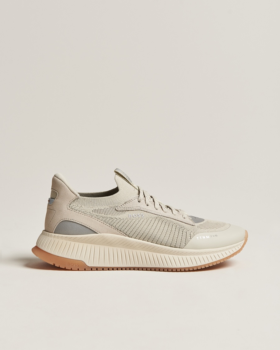 Herre | | BOSS BLACK | Titanium Evo Running Senaker Light Beige