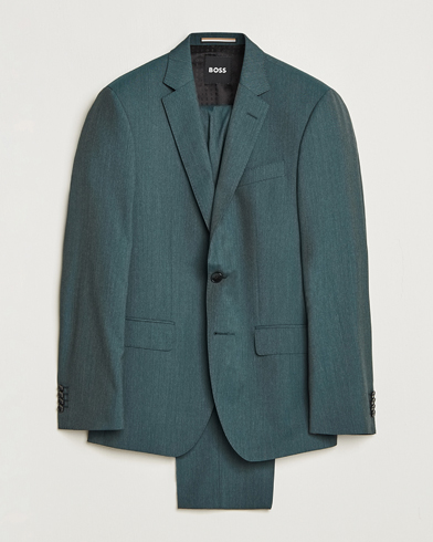 Herre | Dresser | BOSS BLACK | Huge Wool Suit Open Green