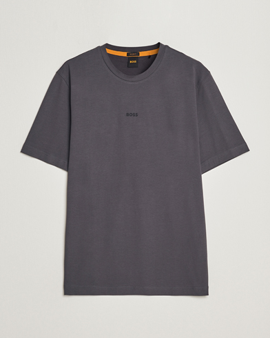 Herre |  | BOSS ORANGE | Tchup Logo Crew Neck T-Shirt Dark Grey