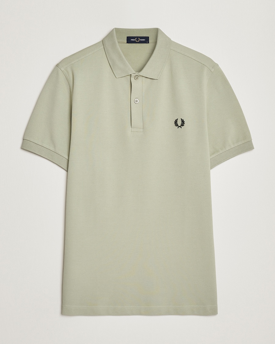 Herre | | Fred Perry | Plain Polo Shirt Seagrass