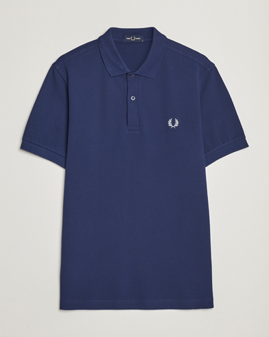Herre |  | Fred Perry | Plain Polo Shirt French Navy