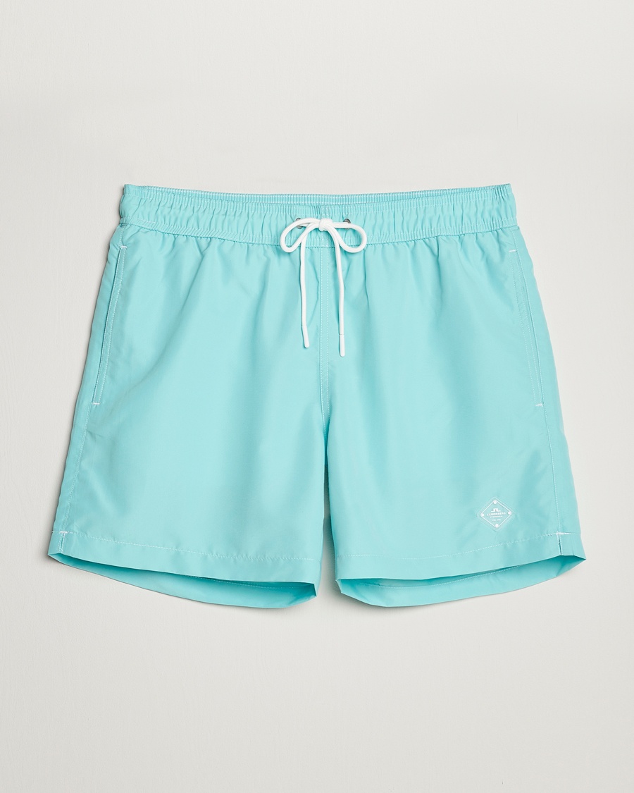 Herre | | J.Lindeberg | Banks Solid Swimshorts Aqua Splash
