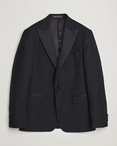 Herre | Feir nyttår med stil | Oscar Jacobson | Frampton Wool Tuxedo Blazer Black