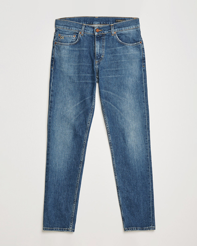 Herre | Blå jeans | Oscar Jacobson | Albert Cotton Stretch Jeans Vintage Wash
