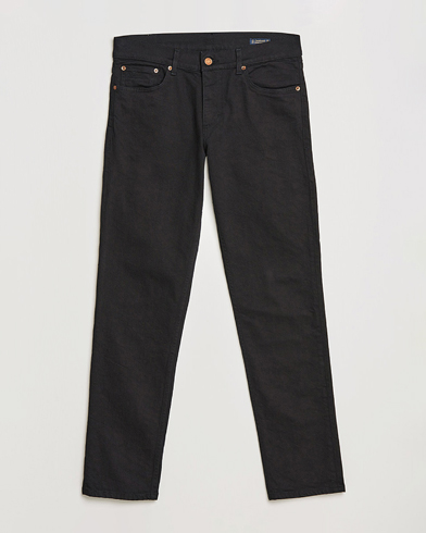 Herre | Svarte jeans | Oscar Jacobson | Albert Cotton Stretch Jeans Black