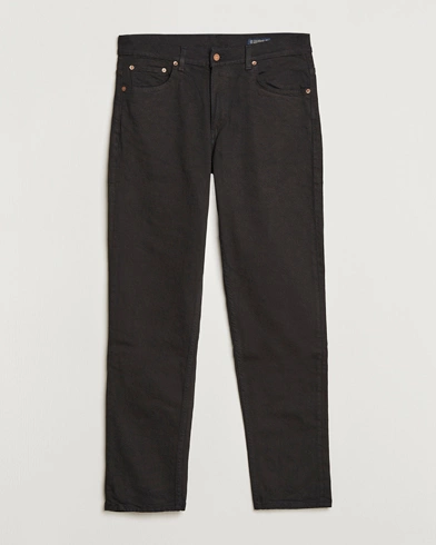 Herre | Svarte jeans | Oscar Jacobson | Karl Cotton Stretch Jeans Black