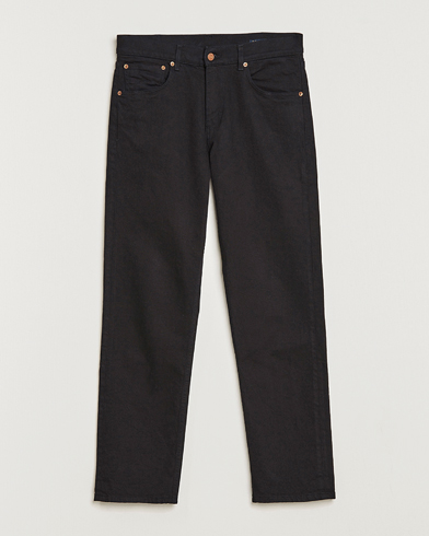 Herre | Svarte jeans | Oscar Jacobson | Johan Cotton Stretch Jeans Black