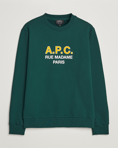 Herre | Sweatshirts | A.P.C. | Madame Sweatshirt Dark Green