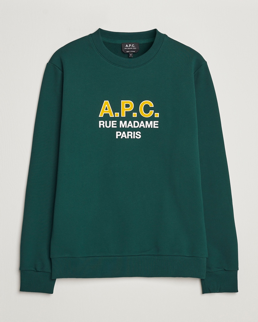 Herre | | A.P.C. | Madame Sweatshirt Dark Green