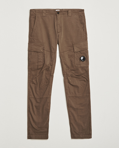 Herre | C.P. Company | C.P. Company | Stretch Satin Lens Cargo Pants Light Brown