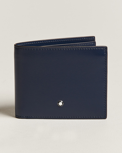 Herre |  | Montblanc | Meisterstück Wallet 6cc Ink Blue