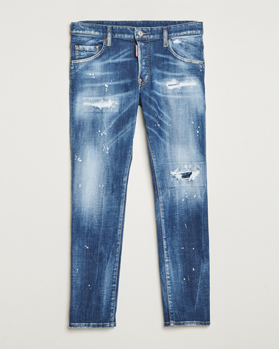 Herre | Dsquared2 | Dsquared2 | Skater Jeans Light Blue Wash