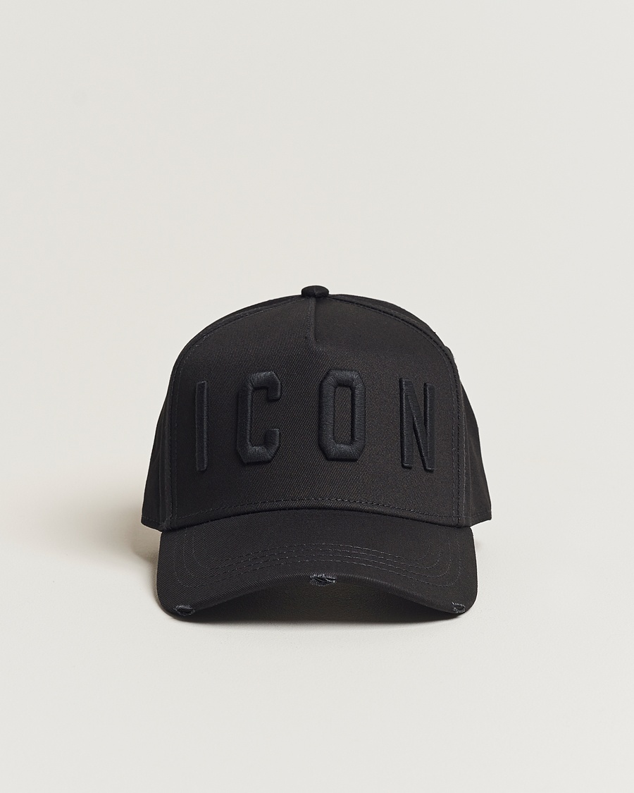 Herre | | Dsquared2 | Icon Baseball Cap Black/Black