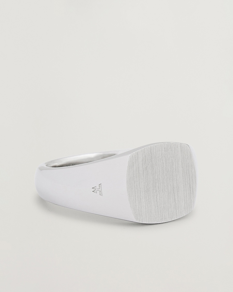Tom Wood Kay Ring Satin Silver – Sølv