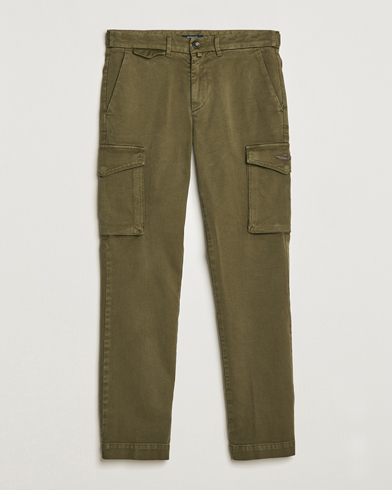 Herre | Aeronautica Militare | Aeronautica Militare | Cotton Cargo Pants Off Green