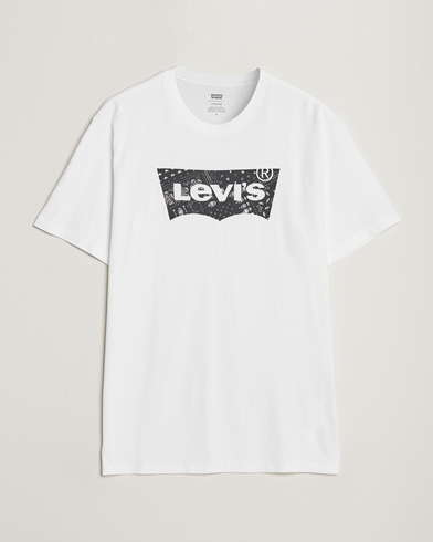 Herre |  | Levi's | Crew Neck Graphic T-shirt White