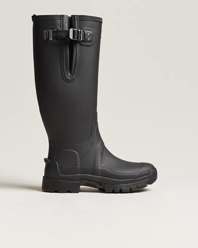 Herre | Kalosjer og gummistøvler | Hunter Boots | Balmoral Side Adjustable Neo Boot Black