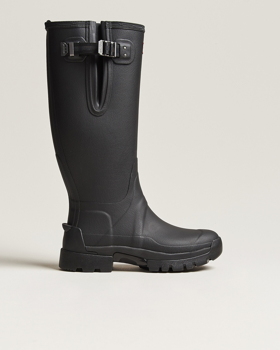 Hunter Boots Balmoral Side Adjustable Neo Boot Black – Svart