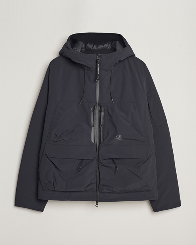 Herre | Moderne jakker | C.P. Company | Micro M Re-Cycled Hood Jacket Black