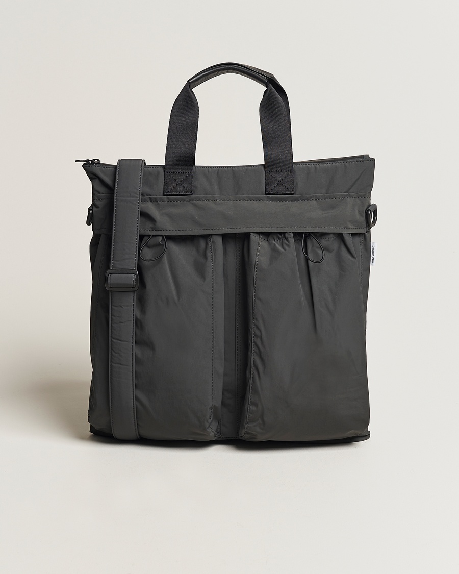 Herre | Totebags | mazi untitled | Helmet Bag 02 Nylon Tote Grey