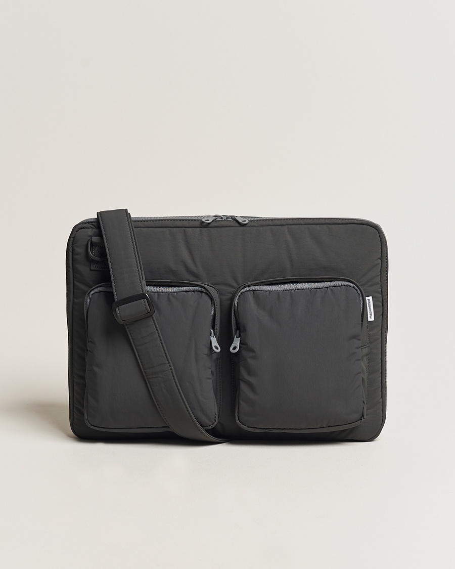 Herre | Dokumentmapper | mazi untitled | AM Case 02 Nylon Portfolio Grey