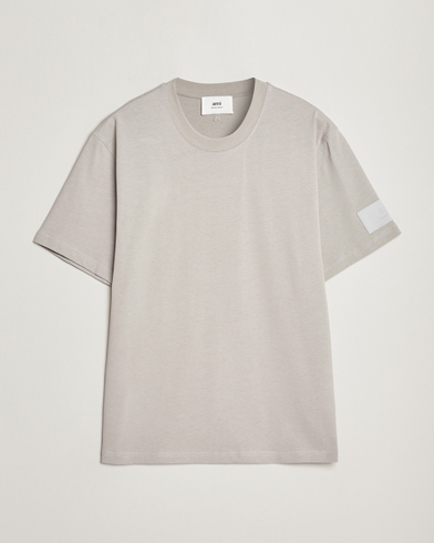 Herre |  | AMI | Fade Out Crew Neck T-Shirt Pearl Grey