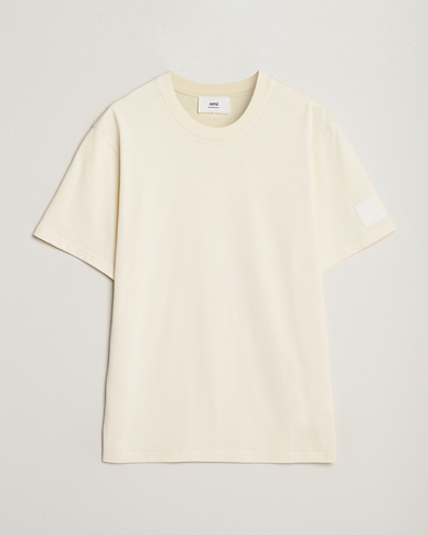 Herre | Contemporary Creators | AMI | Fade Out Crew Neck T-Shirt Ivory