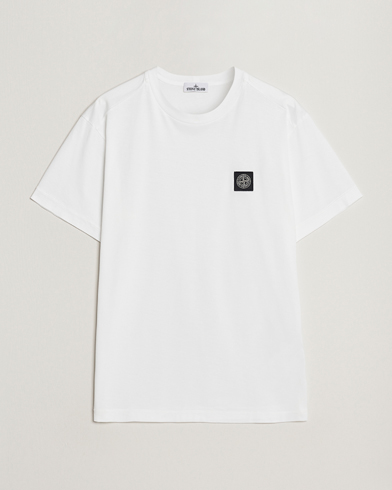 Herre | Stone Island | Stone Island | Garment Dyed Jersey T-Shirt White