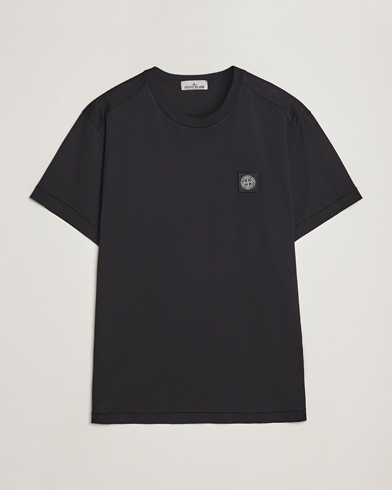 Herre |  | Stone Island | Garment Dyed Jersey T-Shirt Black