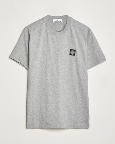 Herre | Kortermede t-shirts | Stone Island | Garment Dyed Jersey T-Shirt Melange Grey