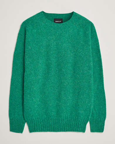 Herre | Howlin' | Howlin' | Brushed Wool Sweater Greendream
