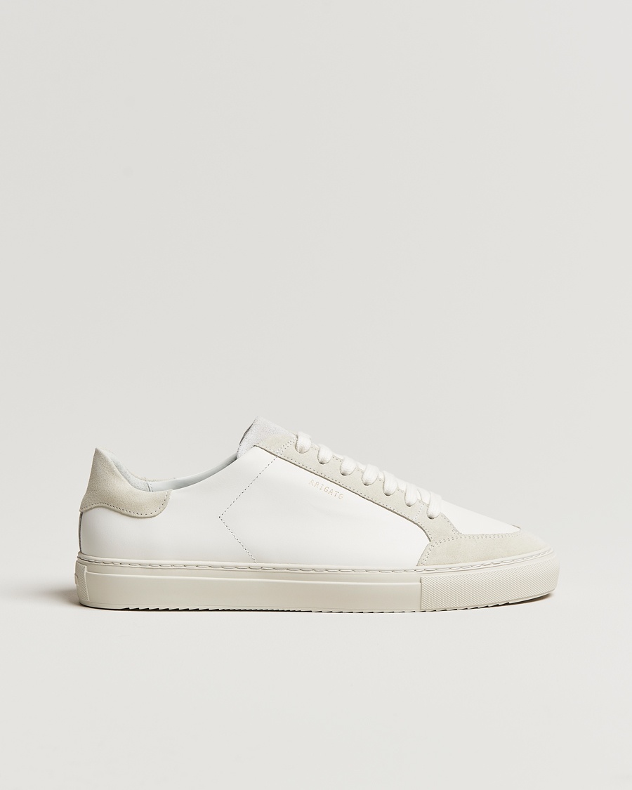 Axel Arigato Clean 90 Triple Sneaker White/Beige – Hvit