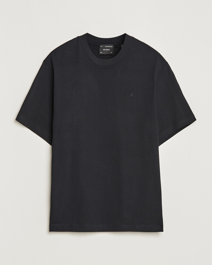 Herre | | Axel Arigato | Signature Crew Neck T-Shirt Black