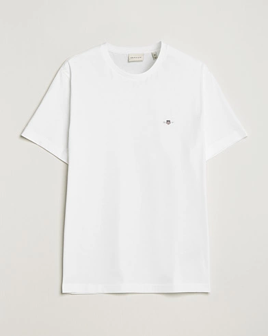 Herre | Hvite t-shirts | GANT | The Original Solid T-Shirt White