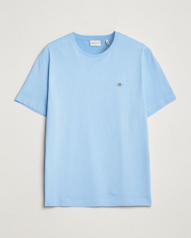 Herre |  | GANT | The Original Solid T-Shirt Capri Blue