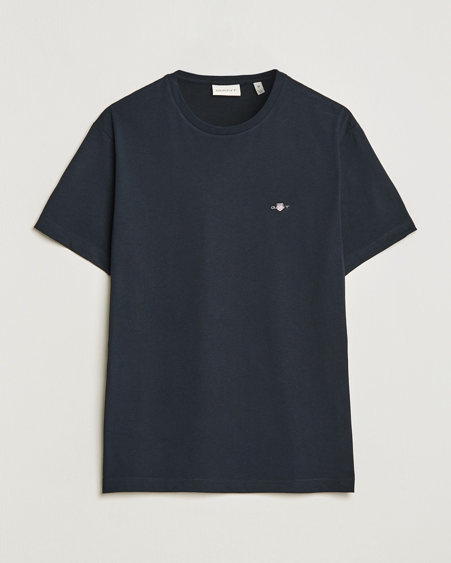 Gant The Original Solid T-Shirt Black – Svart