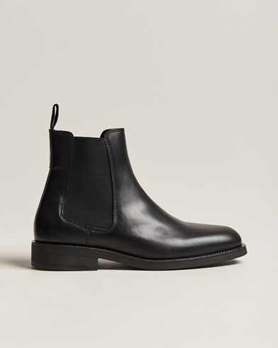 Herre | Svarte støvler | GANT | Rizmood Leather Chelsea Boot Black