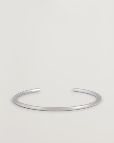 LE GRAMME Bangle Bracelet Brushed Sterling Silver 7g – Sølv