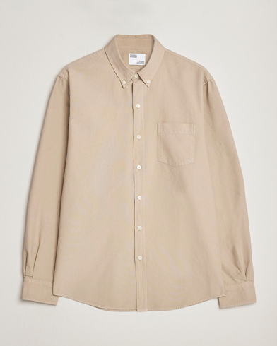 Herre |  | Colorful Standard | Classic Organic Oxford Button Down Shirt Oyster Grey