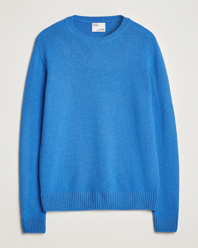 Herre | Colorful Standard | Colorful Standard | Classic Merino Wool Crew Neck Pacific Blue
