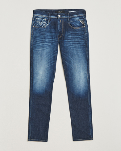 Herre | Jeans | Replay | Anbass Super Stretch Bio Jeans Dark Blue