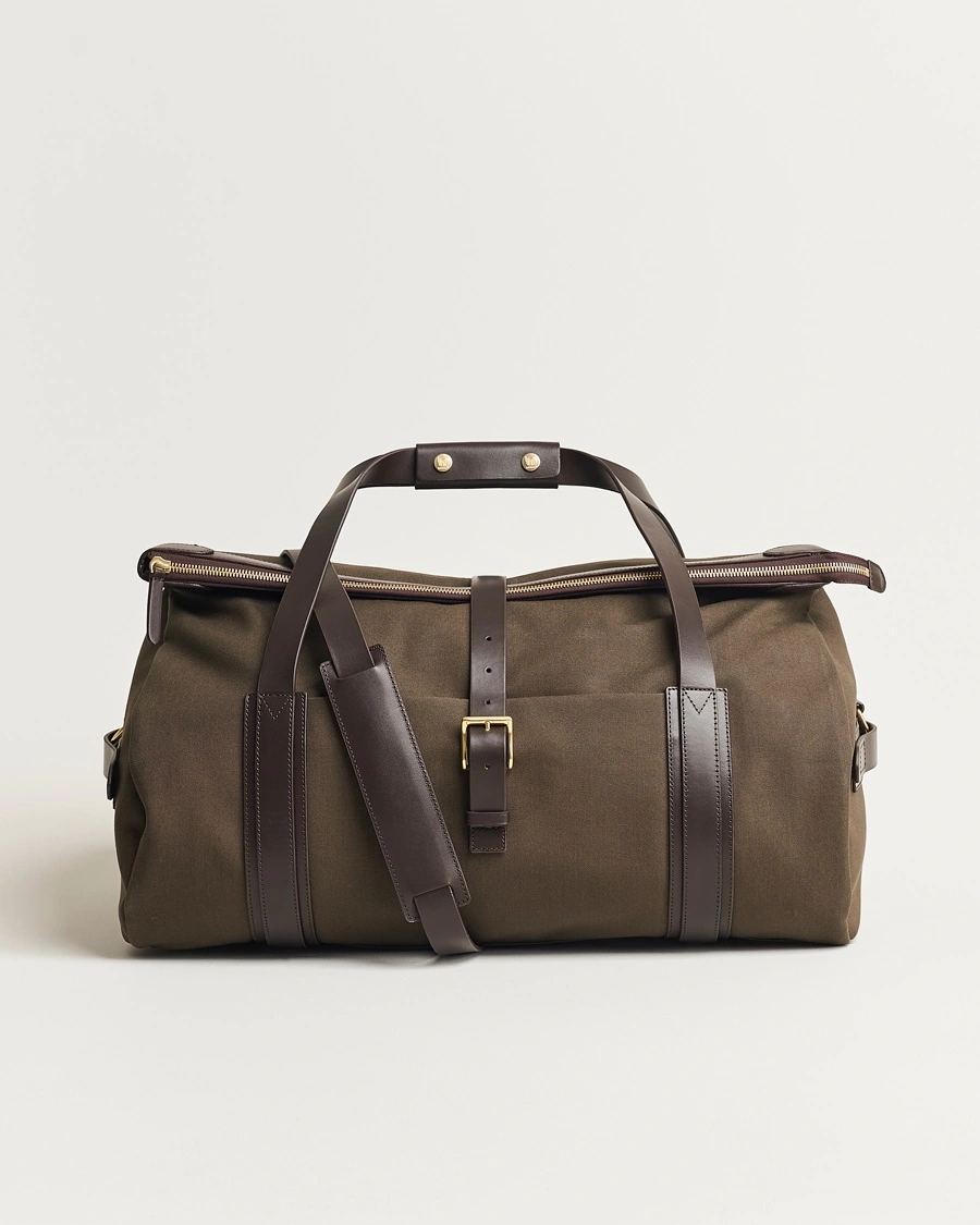 Herre | Weekendbager | Mismo | M/S Explorer Weekendbag Army/Dark Brown